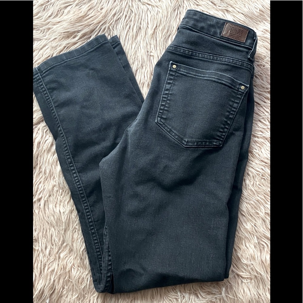 Black boot cut jeans